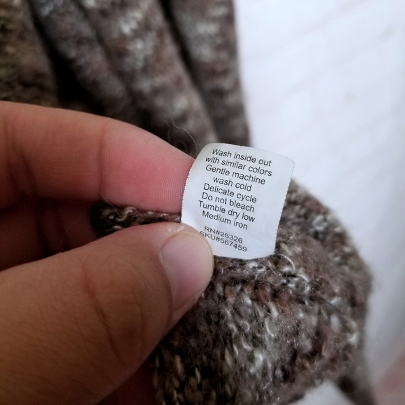 World Market open front cardigan with pockets - Picture 8 of 9